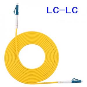 Optical fiber  LC UPC patch cord simplex singlemode 