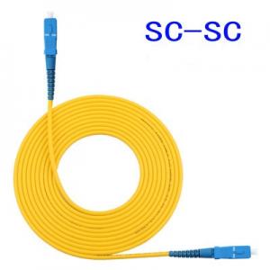 Optical fiber patch cord SC UPC simplex singlemode
