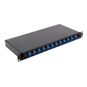 1 U fiber optic distribution frame 12 port odf patch panel 