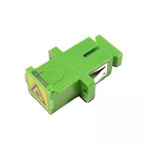 Fiber Optic Adapter With Shutter