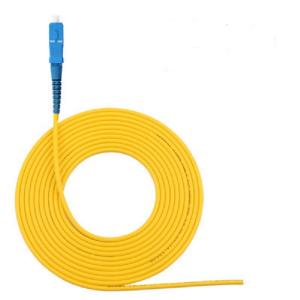 sc upc sm simplex 3mm fiber optic pigtail 1m